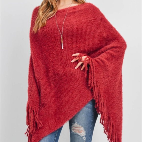 Red Poncho - Picture 5 of 7